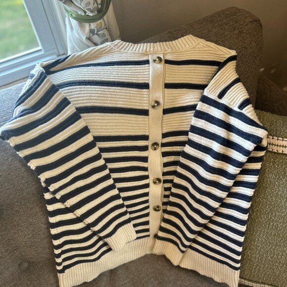Madewell Greensboro Button Back Sweater - Picture 7 of 8
